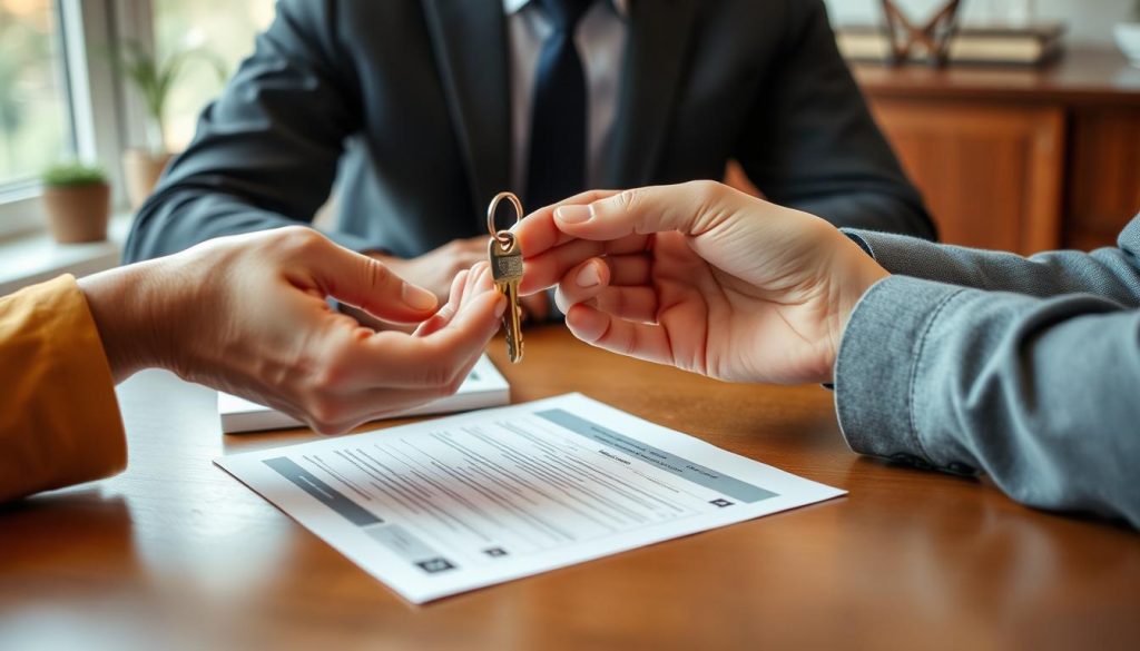 A-cash-transaction-for-a-house-in-Ohio-with-keys-being-handed-over-1024x585 Sell Your House Without a Realtor in Akron