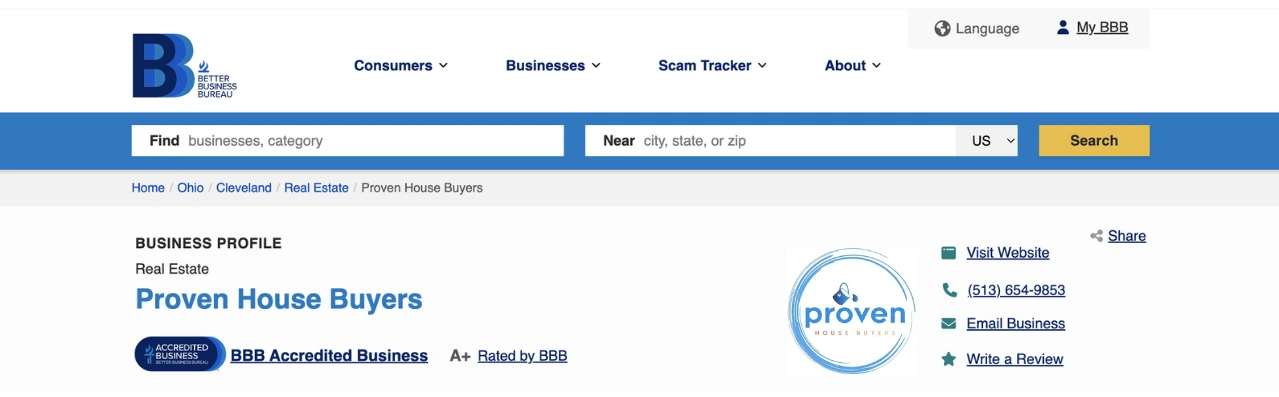 bbb.org-provenhousebuyers About Us